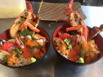 海なし県の海鮮丼